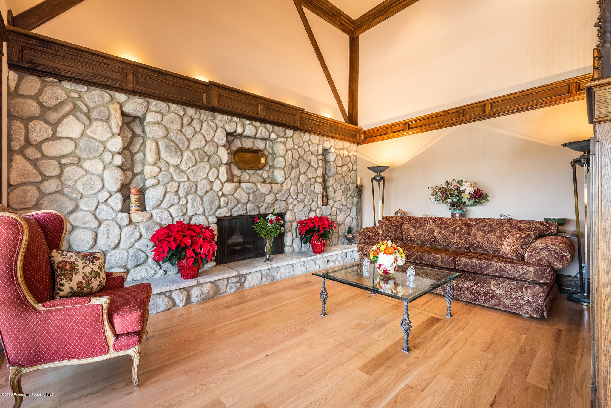 150 Sequoia Drive Pasadena, CA 91105 - Photo 4 of 53 a living room with furniture and flowers