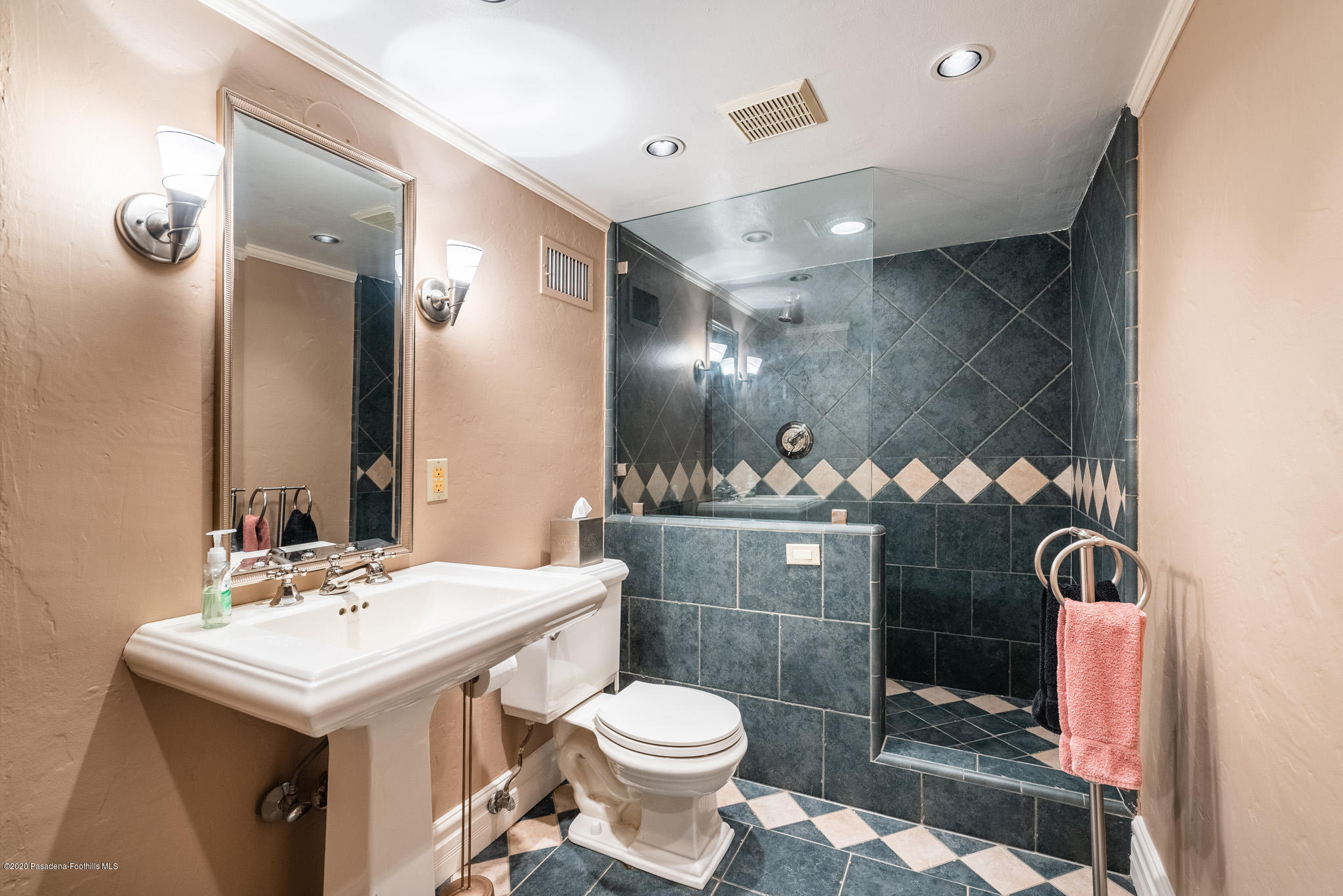 150 Sequoia Drive Pasadena, CA 91105 - Photo 36 of 53 a bathroom with a sink toilet and shower