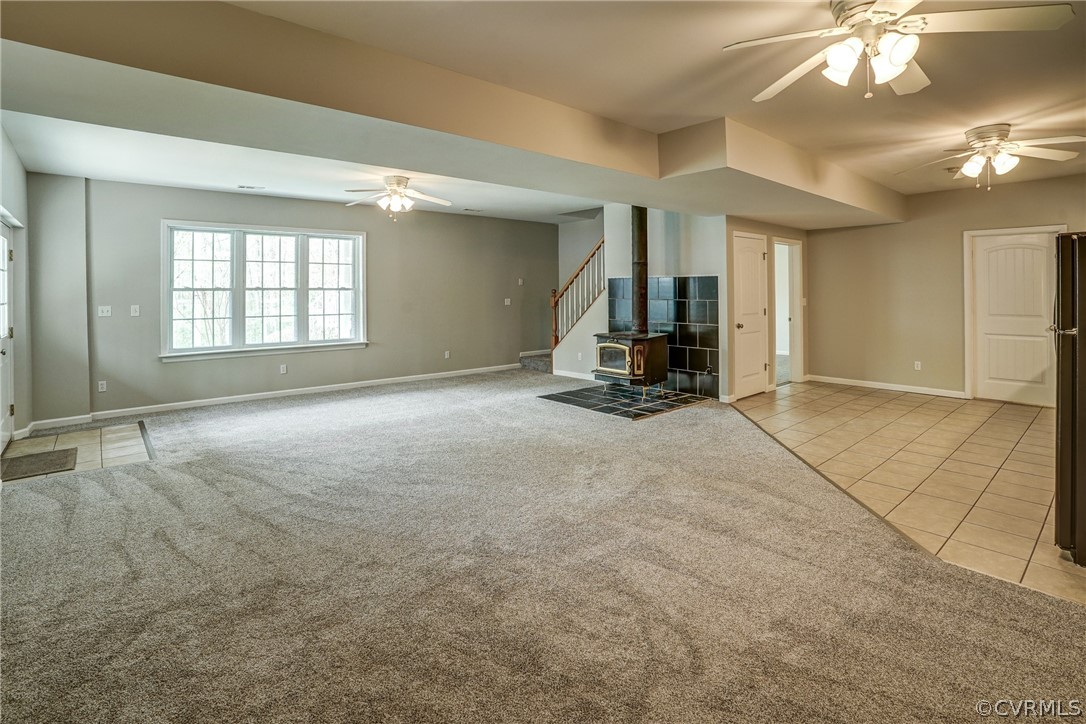 2855 Red Lane Road Powhatan, VA 23139 - Photo 22 of 42 a view of a room with gym equipment and windows