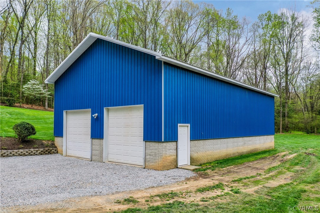 2855 Red Lane Road Powhatan, VA 23139 - Photo 34 of 42 a view of a backyard of the house