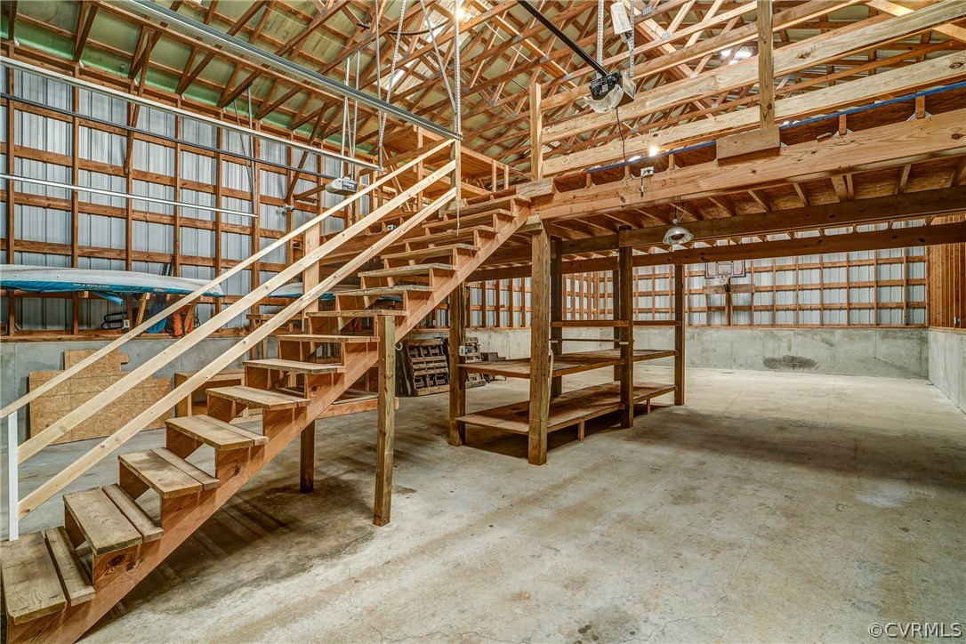 2855 Red Lane Road Powhatan, VA 23139 - Photo 35 of 42 a view of an empty room with stairs