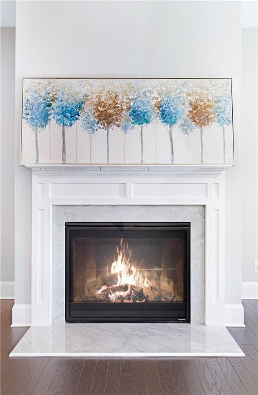 1859 Commons Place Atlanta, GA 30318 - Photo 15 of 53 a fireplace with a fireplace in it