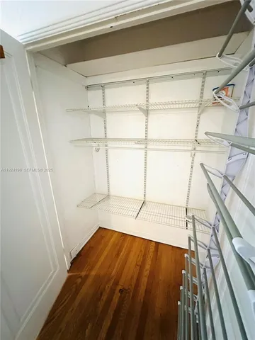 a view of wooden floor