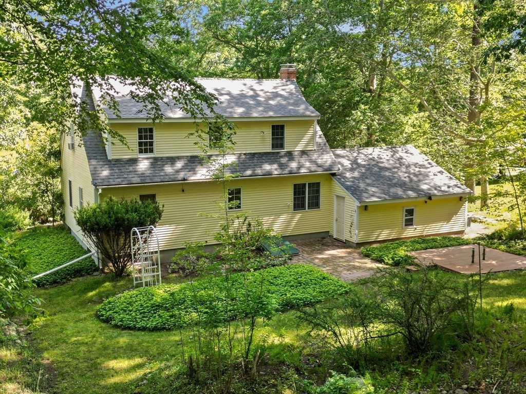 31 Kimball Road Amesbury, MA 01913 - Photo 33 of 40 an aerial view of a house with swimming pool garden and patio