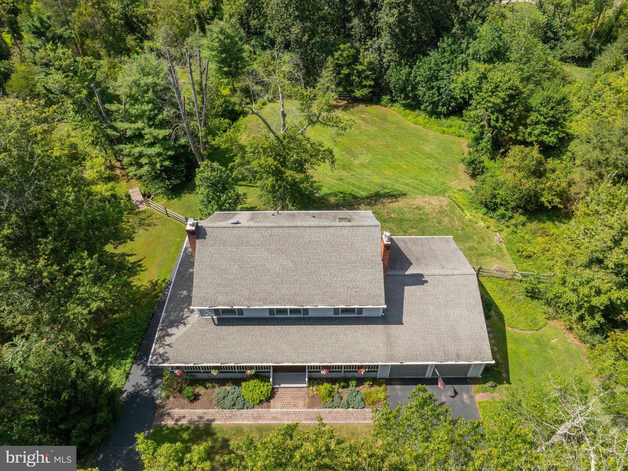 1655 Kriebel Mill Road Collegeville, PA 19426 - Photo 9 of 57 an aerial view of a house with yard swimming pool and outdoor seating