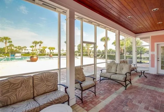 a view of a swimming pool