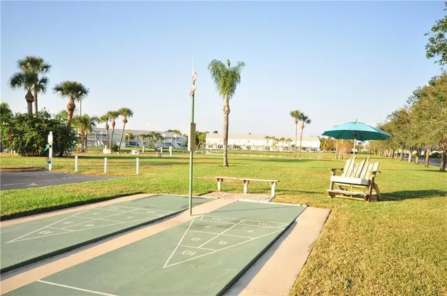 a view of outdoor space with seating area