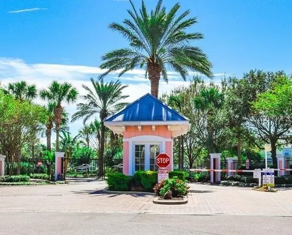 a view of a volley ball court
