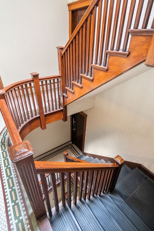 24 Sidlaw Road, Unit 12 Boston, MA 02135 - Photo 11 of 15 a view of entryway with wooden floor