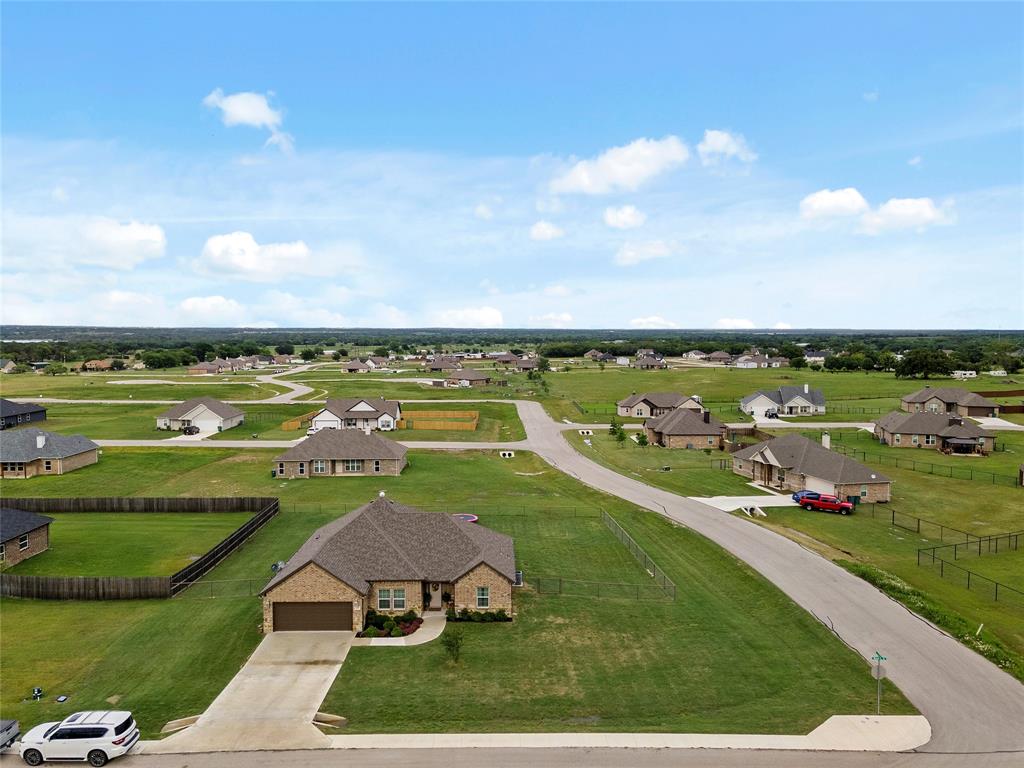 141 Walnut Street Paradise, TX 76073 - Photo 5 of 23 Aerial perspective of suburban area