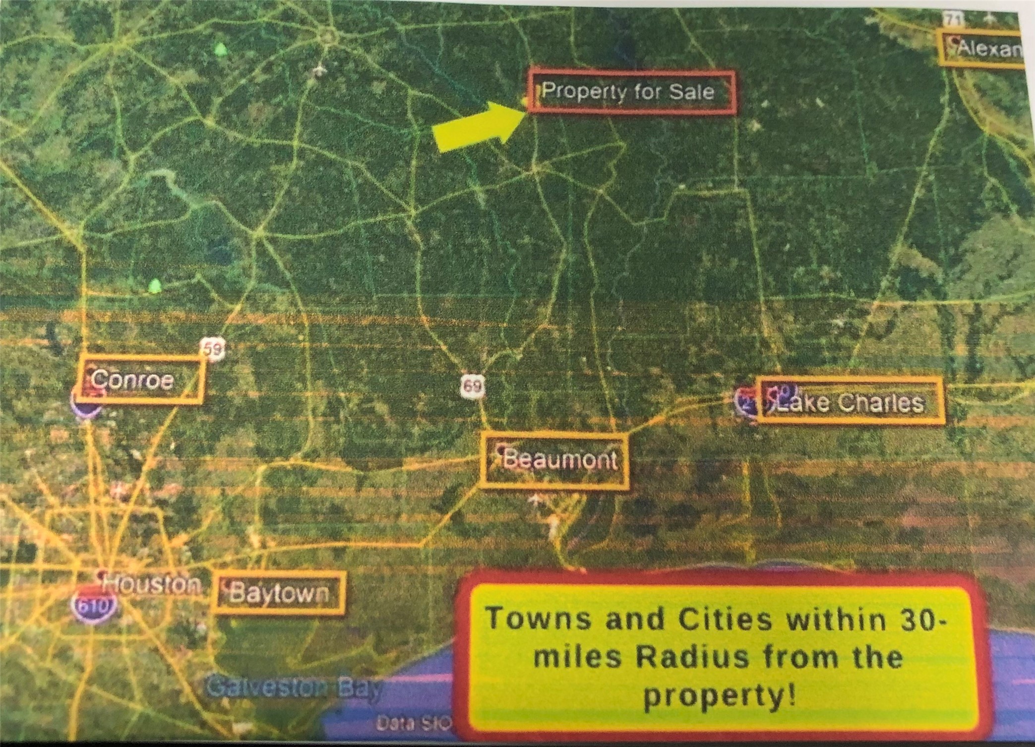 0 Tobacco Road Brookeland, TX 75931 - Photo 6 of 6 a sign broad on a brick wall