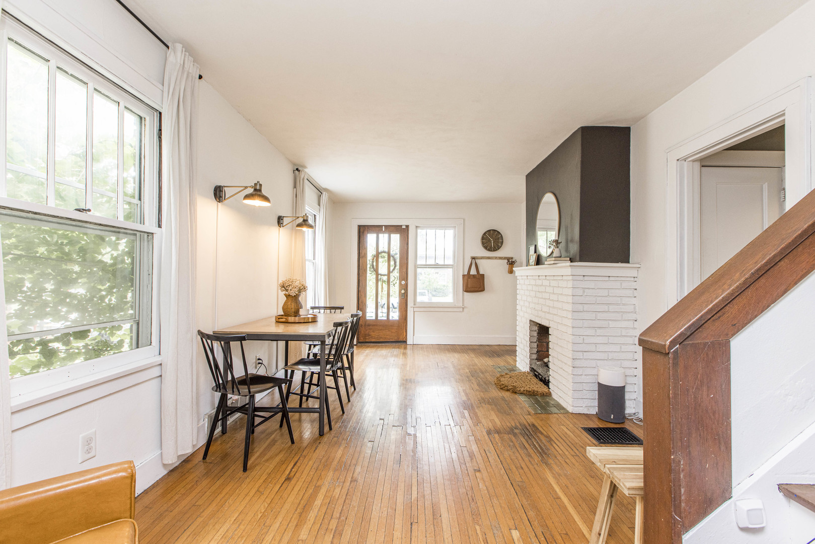 22 Broadway Place Normal, IL 61761 - Photo 6 of 36 a view of a dining room with furniture and wooden floor