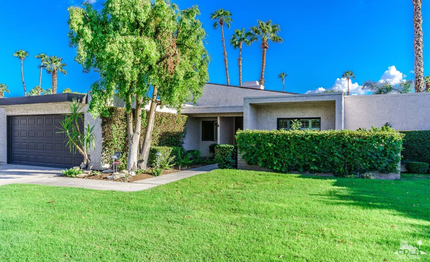8 Kevin Lee Lane Rancho Mirage, CA 92270 - Photo 2 of 21 a front view of a house with a yard