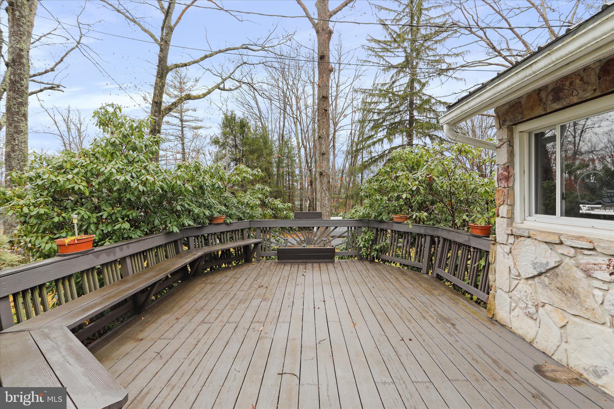 222 Skippers Point Road Oakland, MD 21550 - Photo 34 of 59 a view of balcony with wooden floor and outdoor space