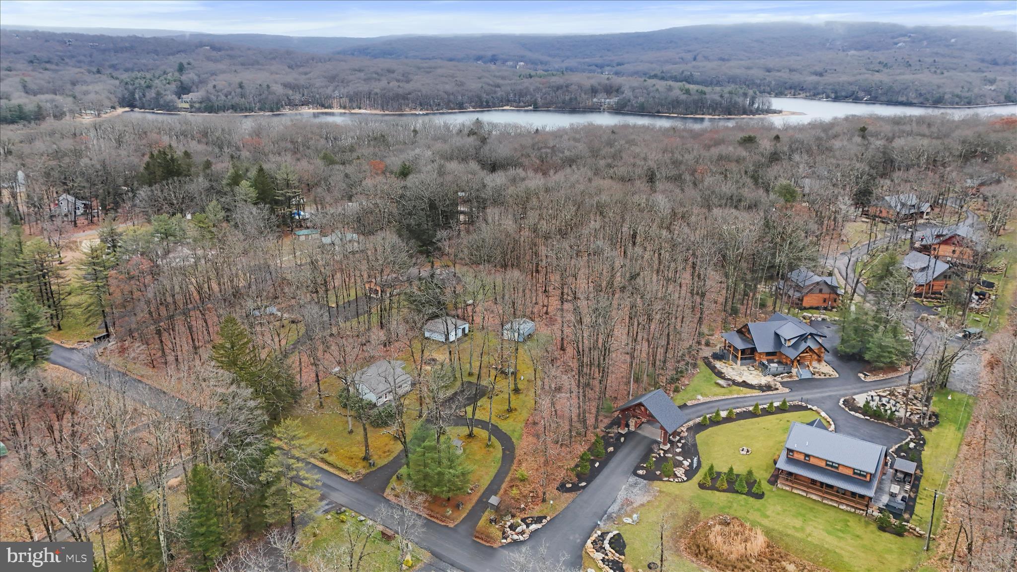 222 Skippers Point Road Oakland, MD 21550 - Photo 50 of 59 a view of city and mountain