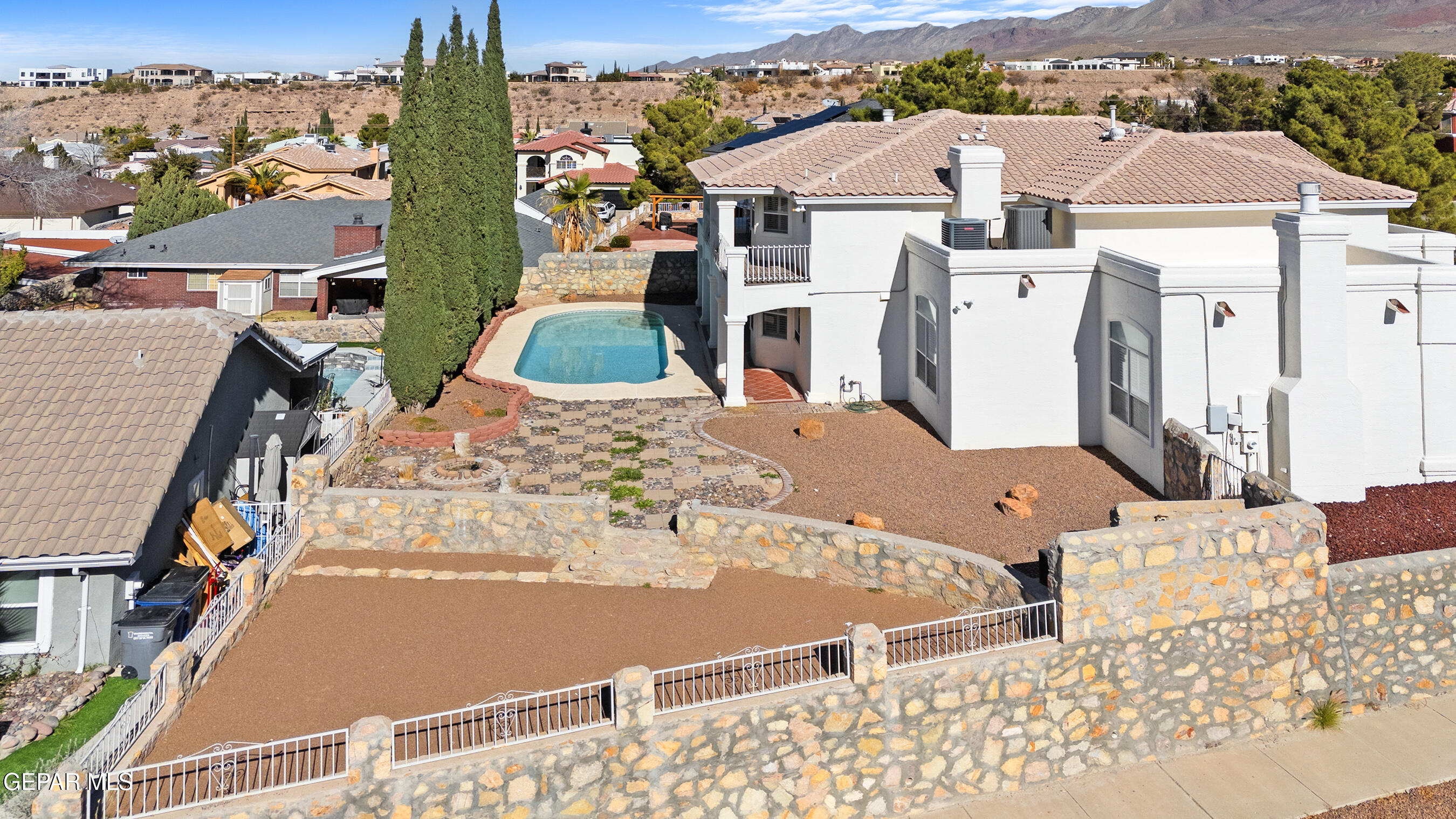 6513 Royal Ridge Drive El Paso, TX 79912 - Photo 54 of 59 Aerial view