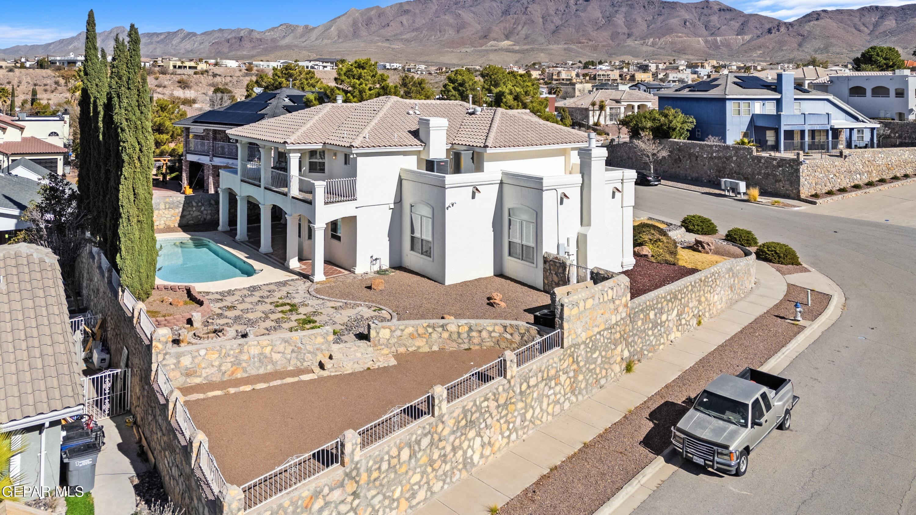 6513 Royal Ridge Drive El Paso, TX 79912 - Photo 55 of 59 Aerial view