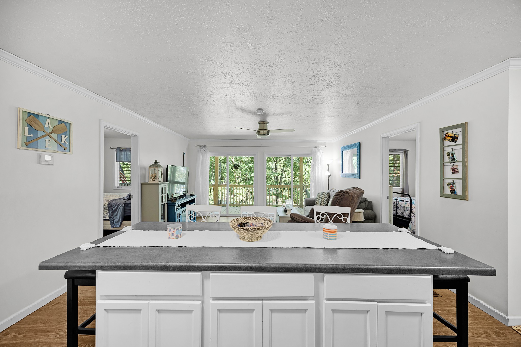 44 G & S Rock Ranch Road Camden, TN 38320 - Photo 10 of 23 a kitchen with a sink and large window