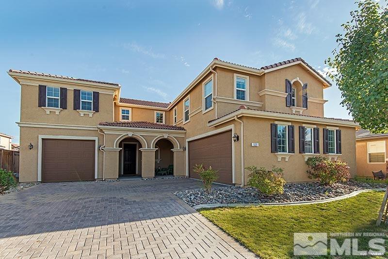 520 Terracina Way Reno, NV 89521 - Photo 1 of 1 a front view of a house with a yard