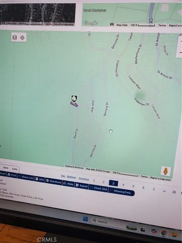 a close up of a mirror