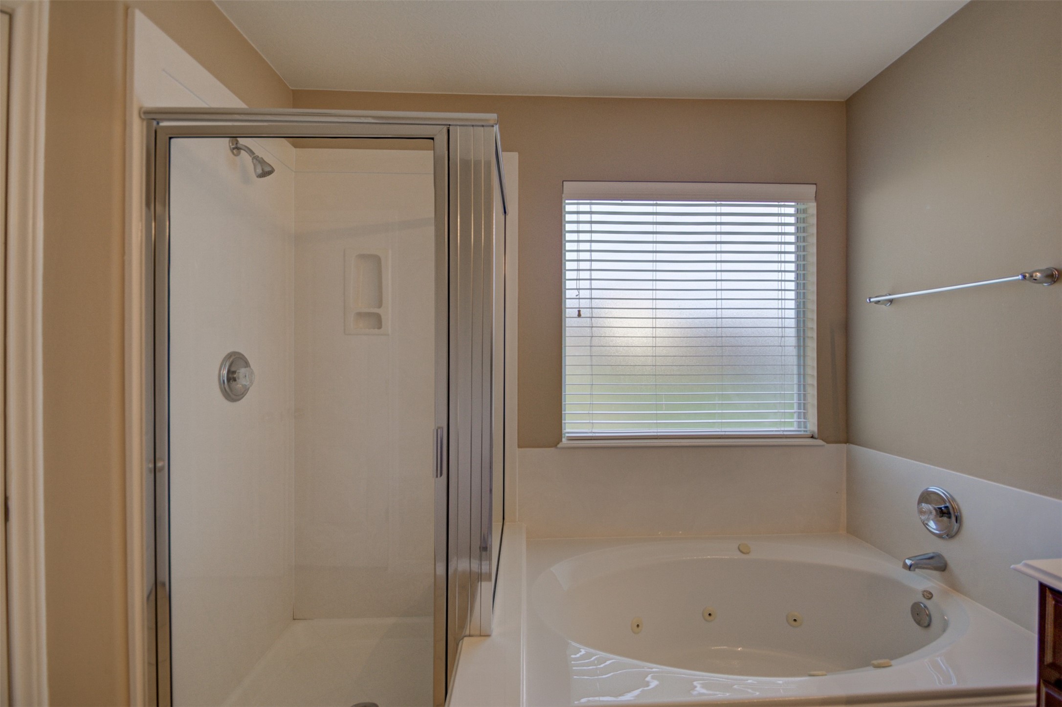 2406 Grove View Trail Fresno, TX 77545 - Photo 10 of 17 a white bath tub sitting next to a shower