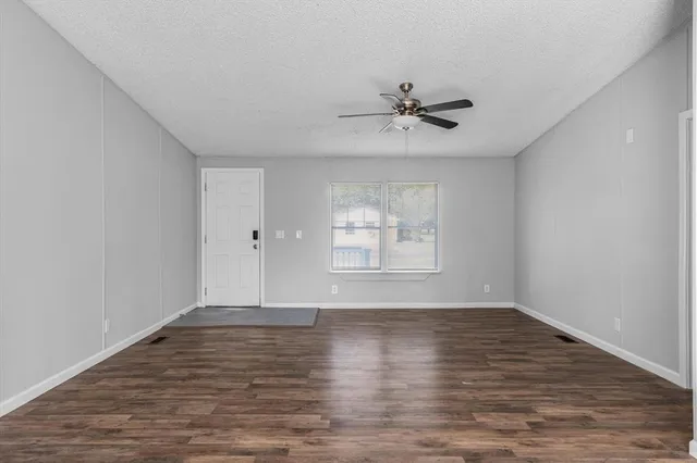 wooden floor in an empty room