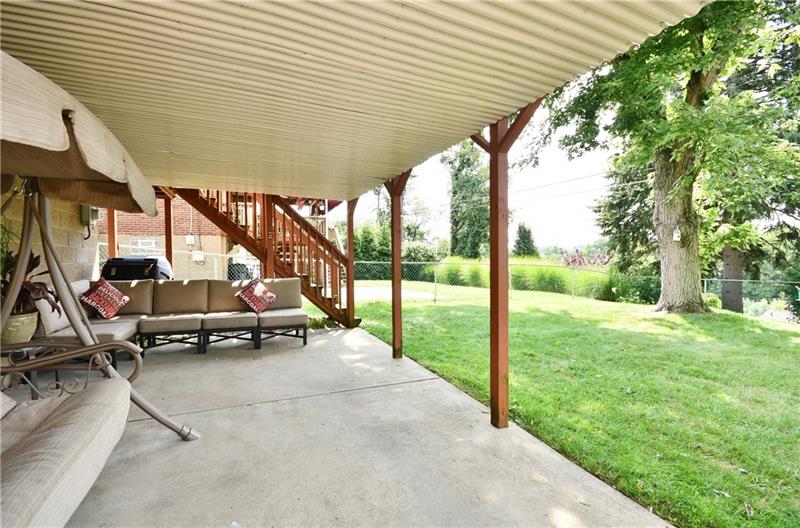 357 Orchard Spring Road Pittsburgh, PA 15220 - Photo 20 of 22 Covered patio from gameroom