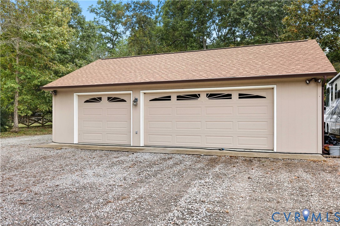 8100 Gold Acres Farm Road Prince George, VA 23875 - Photo 6 of 50 View of detached garage
