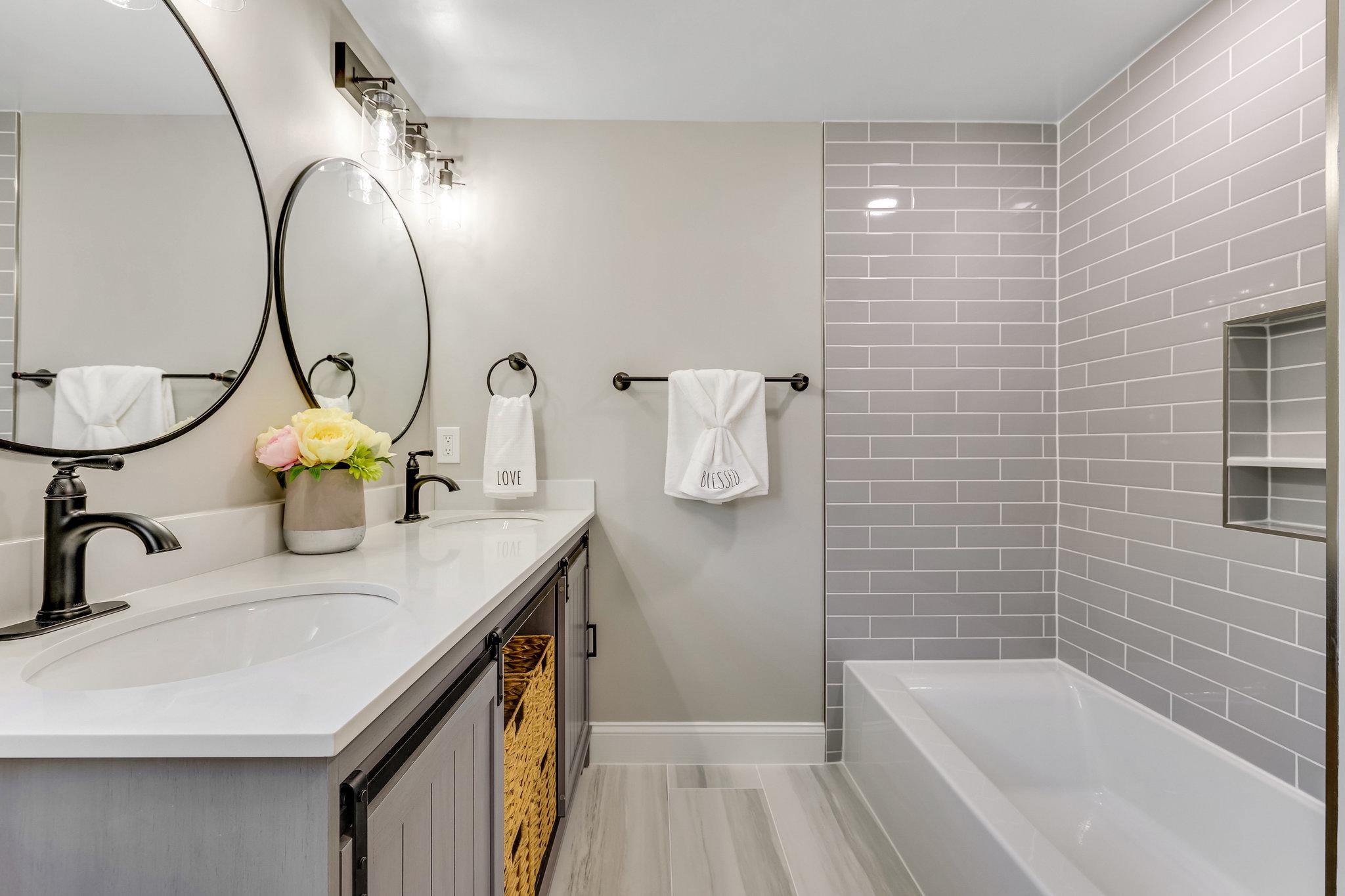 11410 Waples Mill Road Oakton, VA 22124 - Photo 42 of 62 Bathroom #2 -Sleek modern with elegant touches.