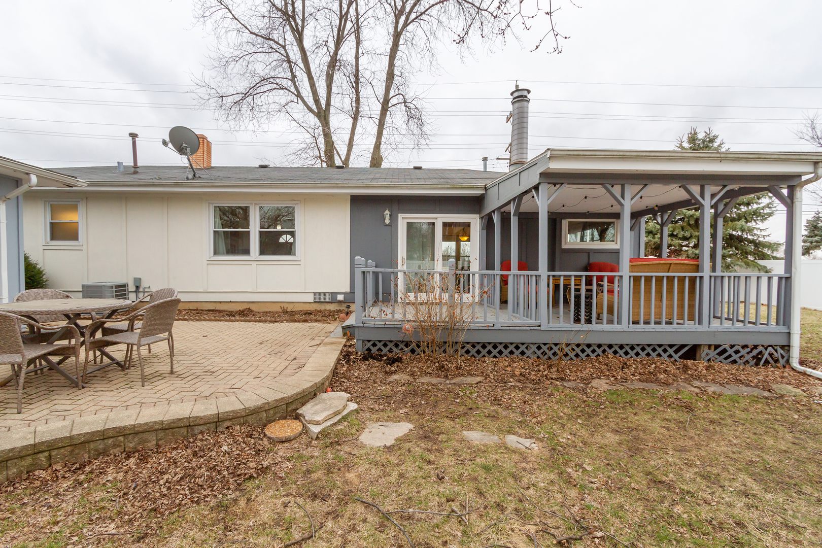 800 Orchard Road Montgomery, IL 60538 - Photo 17 of 21 a view of a house with a yard and sitting area