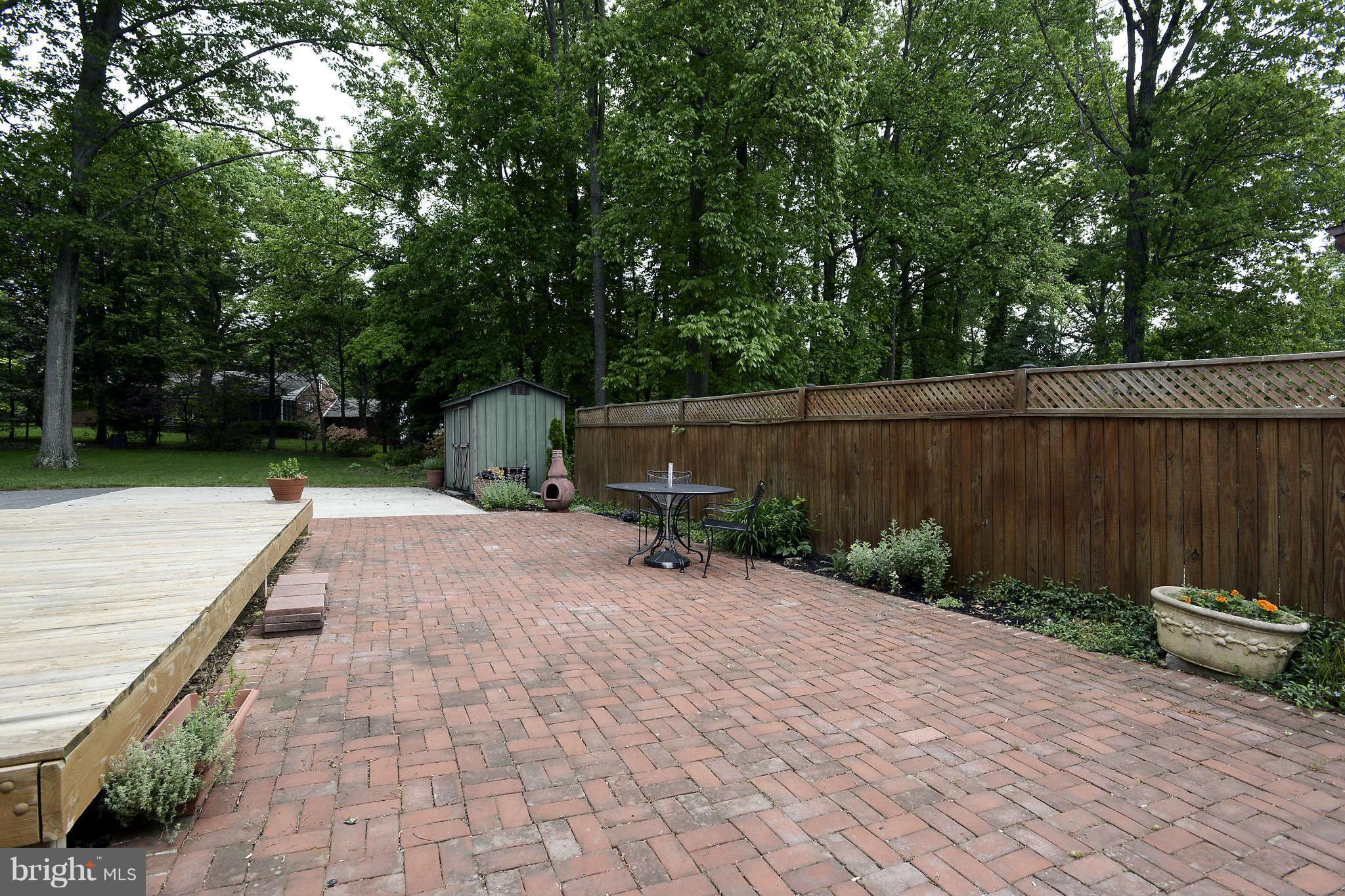 7014 Queen Anne Road Baltimore, MD 21207 - Photo 21 of 27 Brick Patio