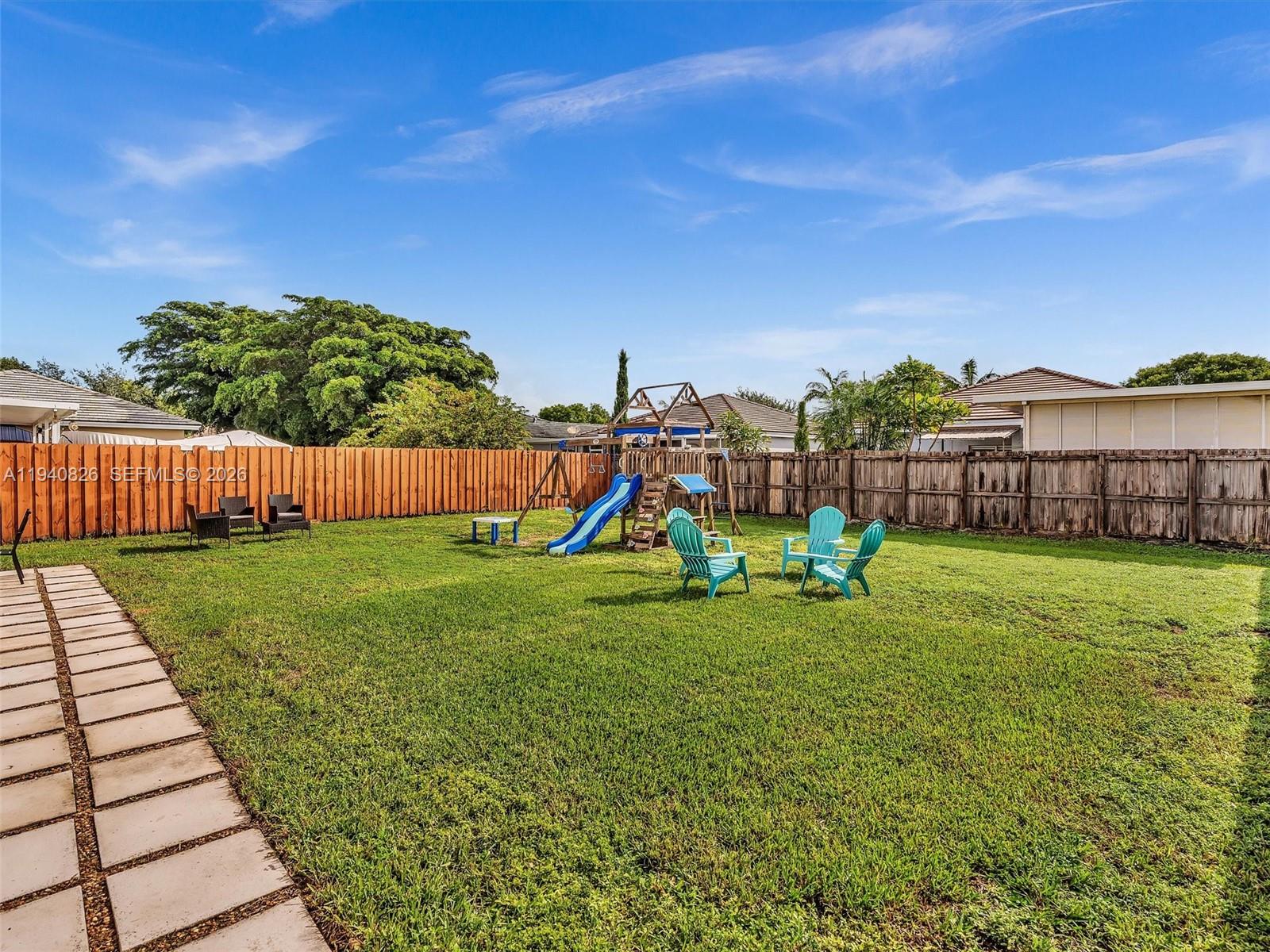 625 Southeast 30th Terrace Homestead, FL 33033 - Photo 11 of 71 a view of a garden with basketball court