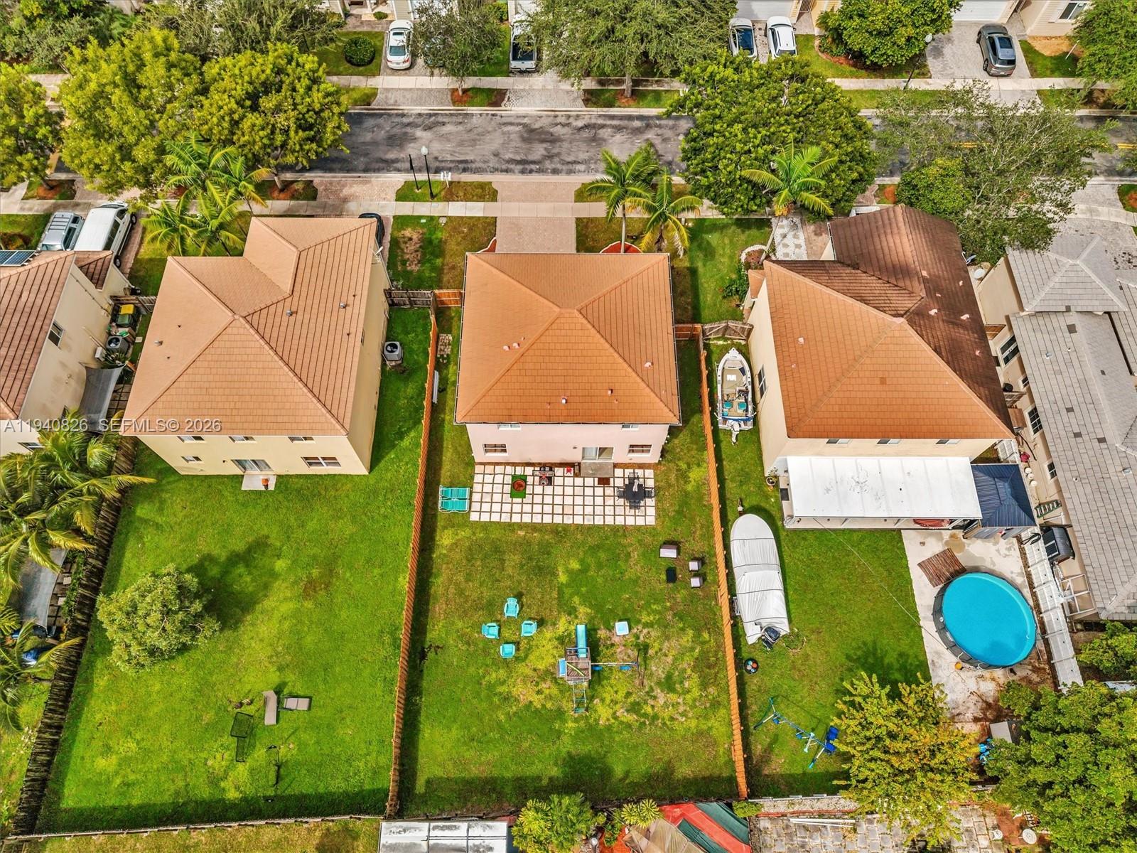 625 Southeast 30th Terrace Homestead, FL 33033 - Photo 38 of 71 an aerial view of residential houses with outdoor space and street view
