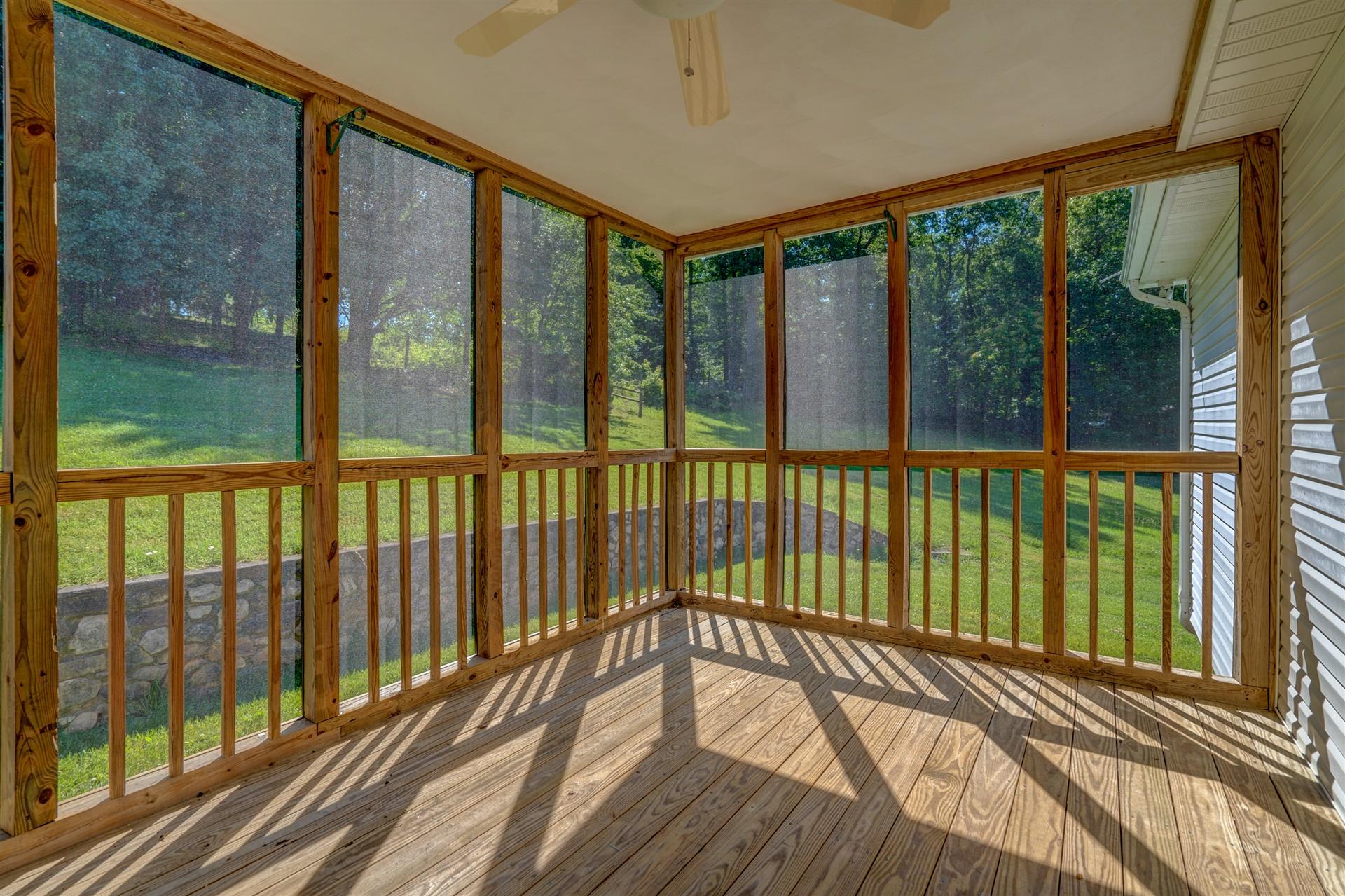 436 Scalybark Drive Blue Ridge, VA 24064 - Photo 15 of 35 Screen porch