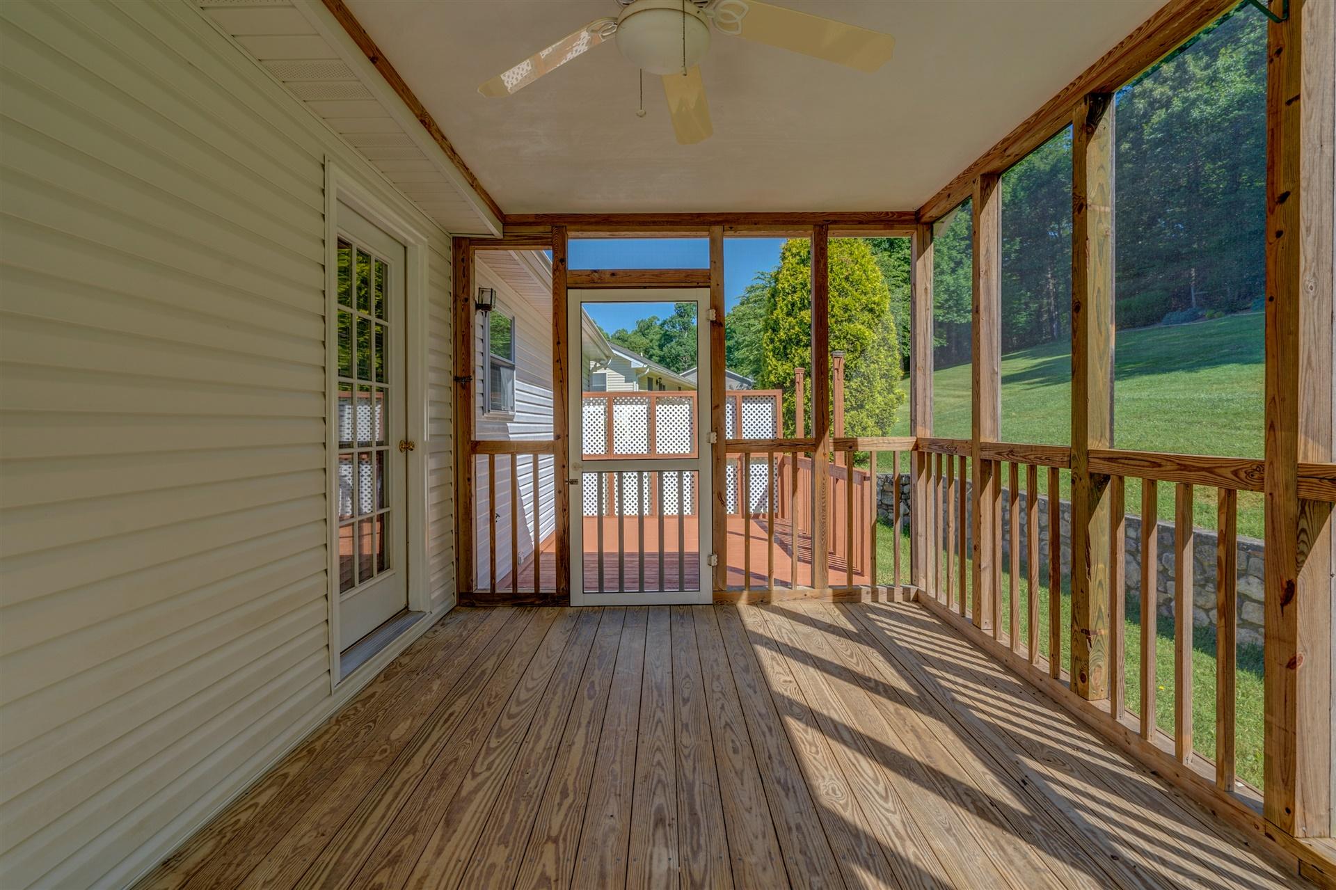 436 Scalybark Drive Blue Ridge, VA 24064 - Photo 16 of 35 Screen porch