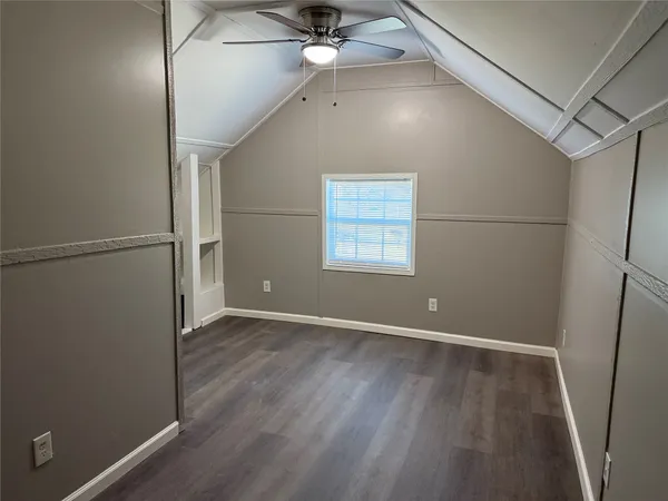 a storage room with washer and dryer