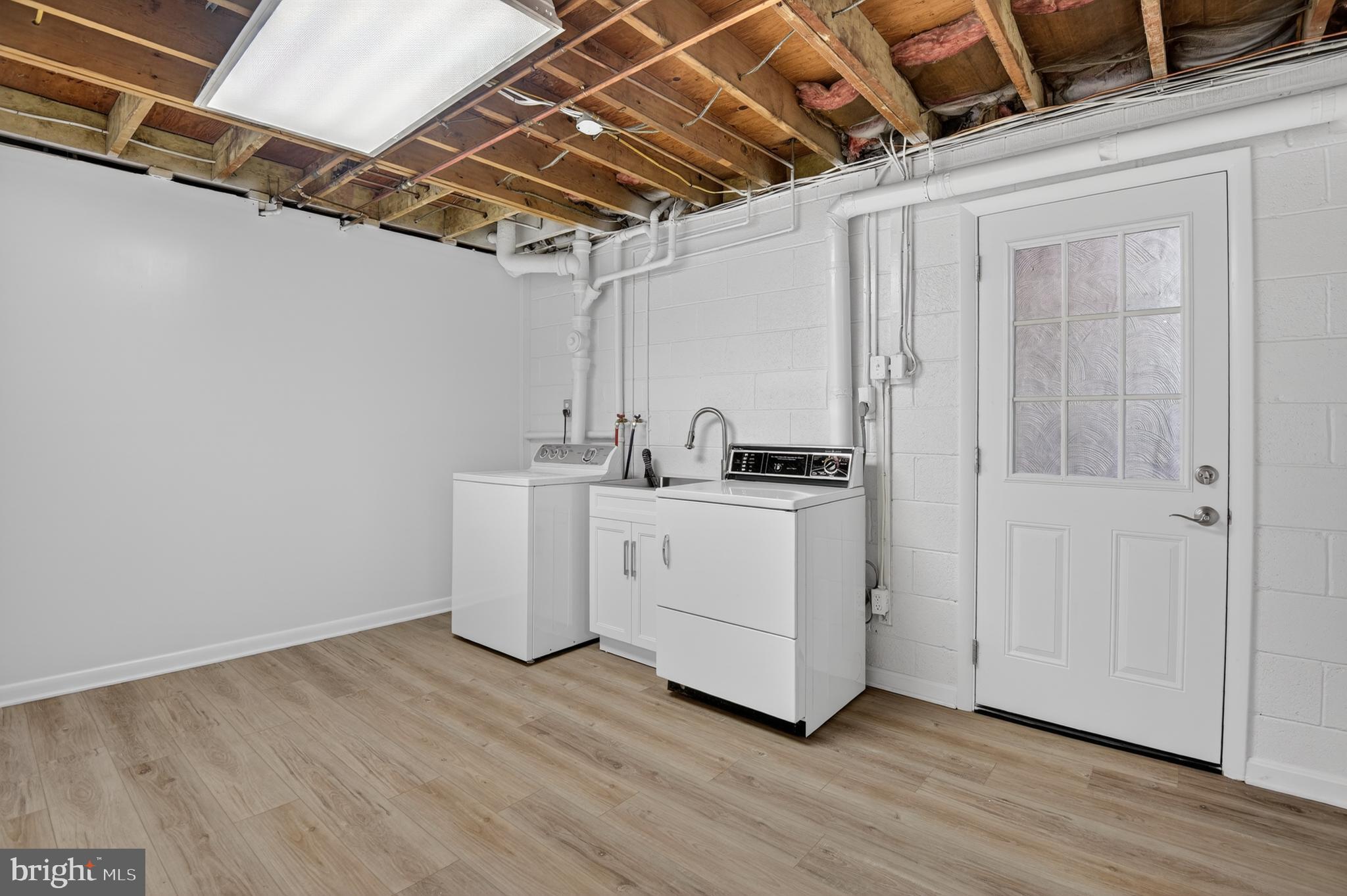 14906 Athey Road Burtonsville, MD 20866 - Photo 16 of 25 Lower Level Laundry Room