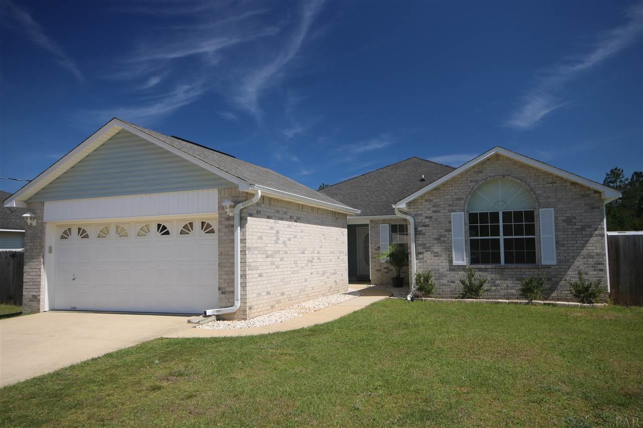 6256 Billoree Road Pace, FL 32571 - Photo 1 of 50 on over 1/2 acre. Home sits well off the road.