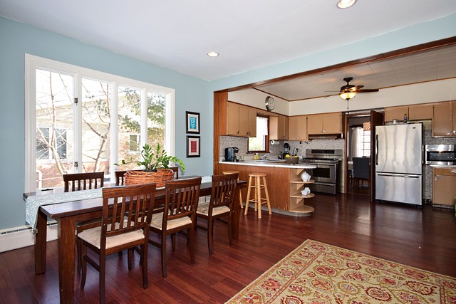 180 Fairbank Road Riverside, IL 60546 - Photo 11 of 25 a dining room with furniture a window and wooden floor