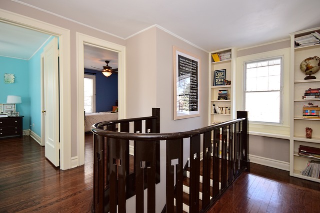 180 Fairbank Road Riverside, IL 60546 - Photo 16 of 25 a view of entryway with wooden floor and windows