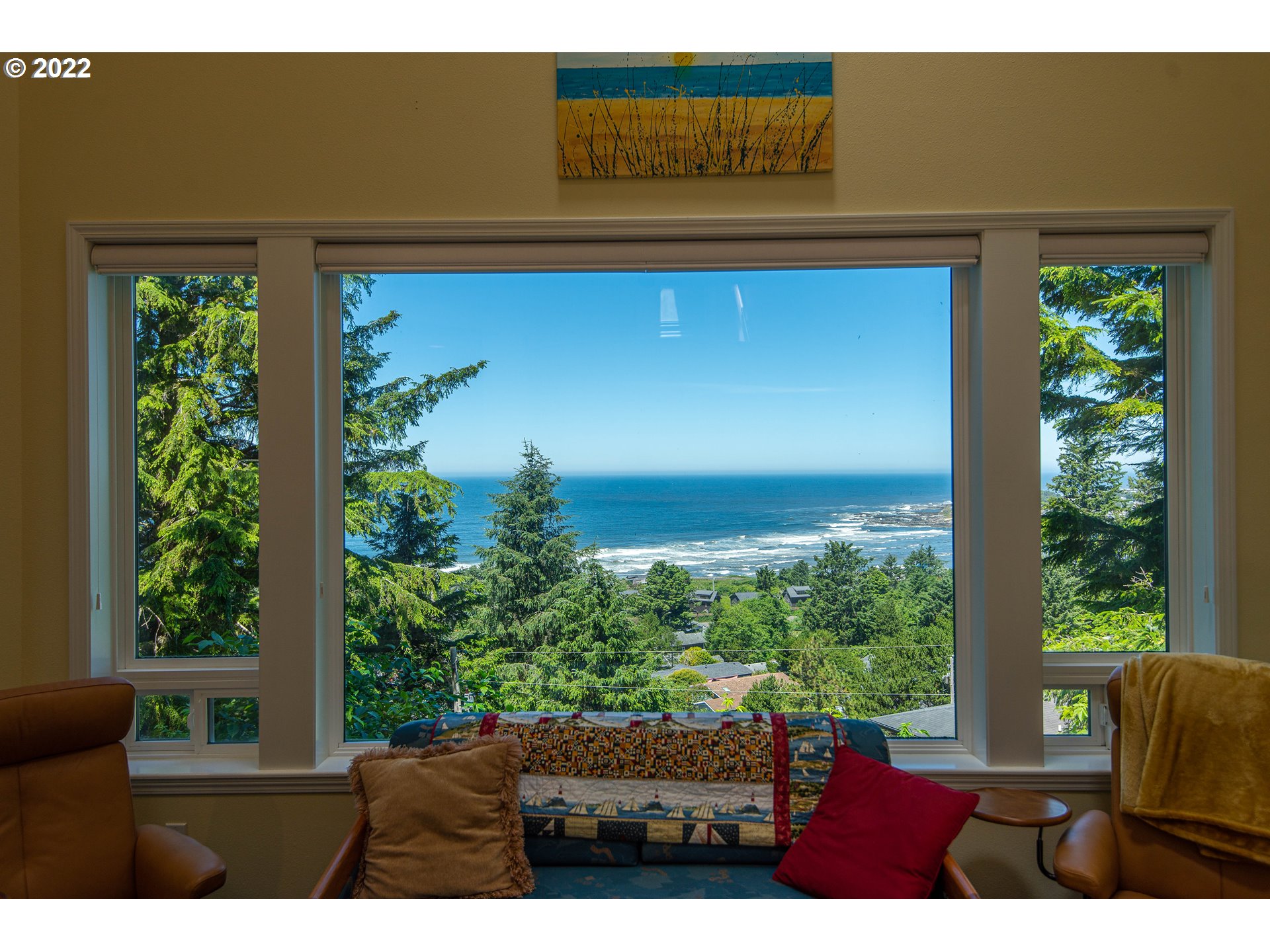 230 Crestview Drive Yachats, OR 97498 - Photo 11 of 31 a view of outdoor space and yard
