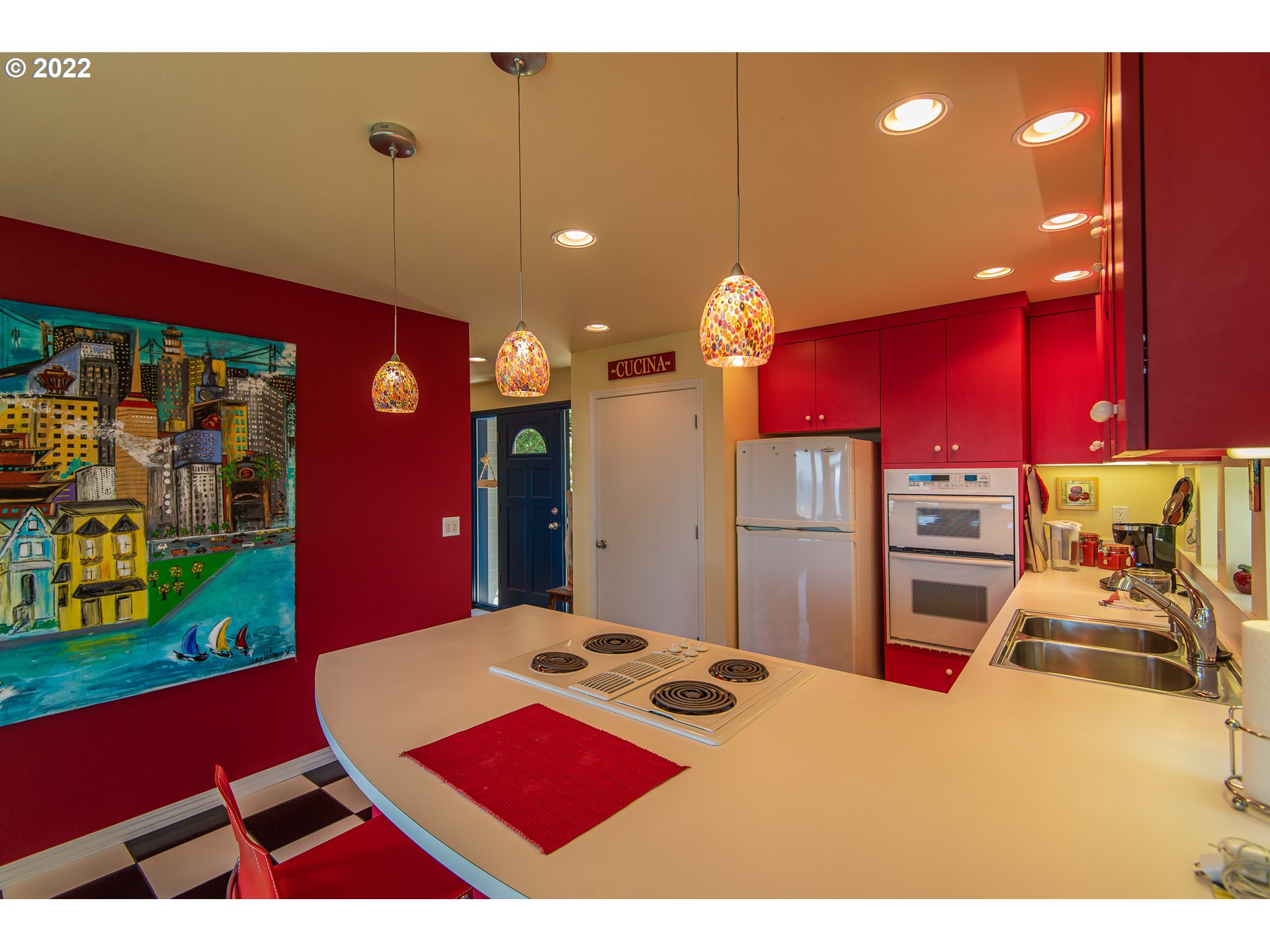 230 Crestview Drive Yachats, OR 97498 - Photo 23 of 31 a room with pool table and a flat screen tv