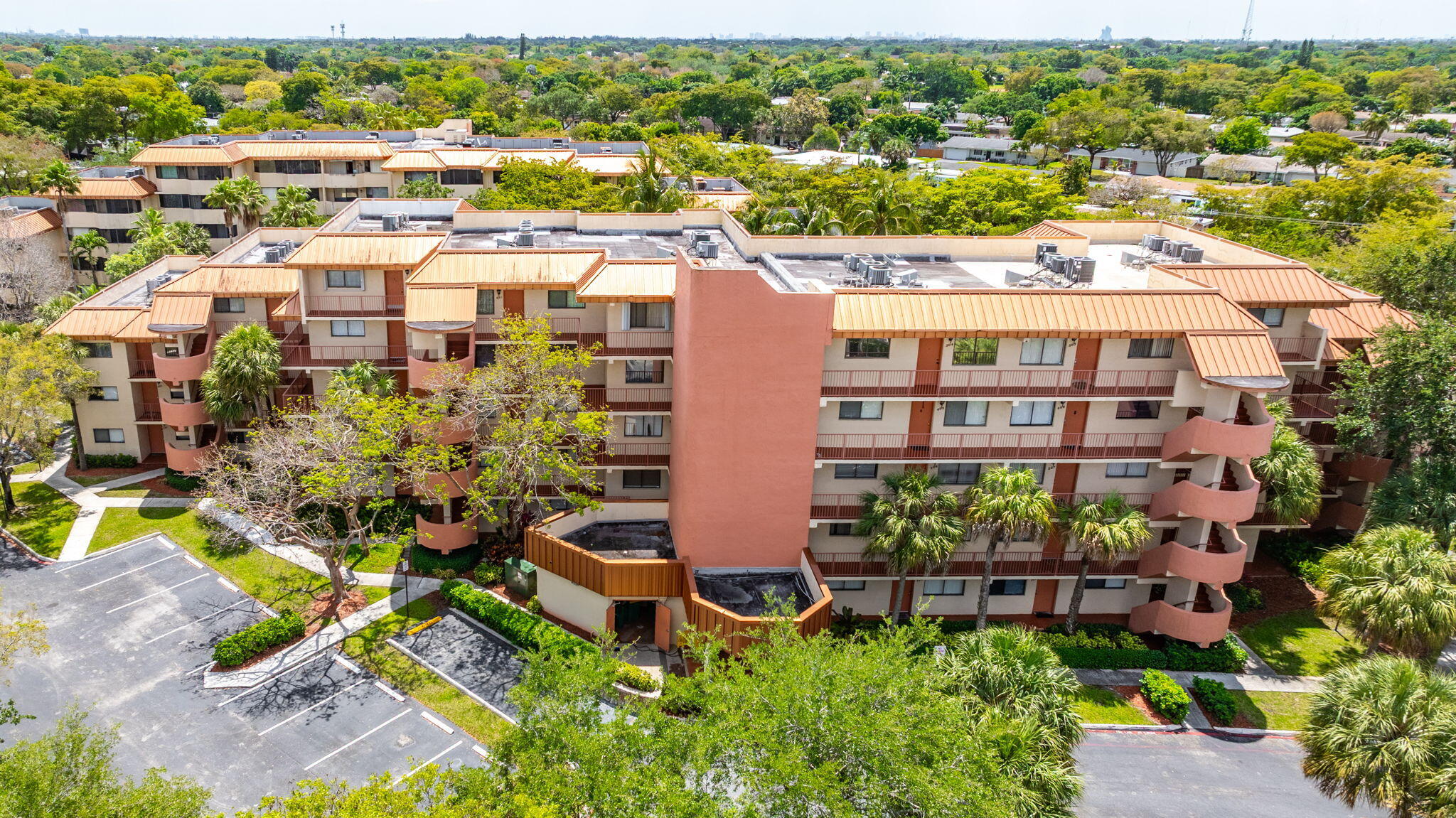 7451 Northwest 16th Street, Unit 303 Plantation, FL 33313 - Photo 40 of 41 an aerial view of multiple houses