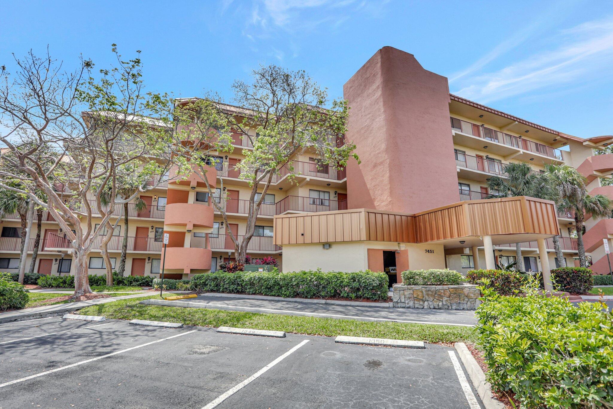 7451 Northwest 16th Street, Unit 303 Plantation, FL 33313 - Photo 4 of 41 front view of a building
