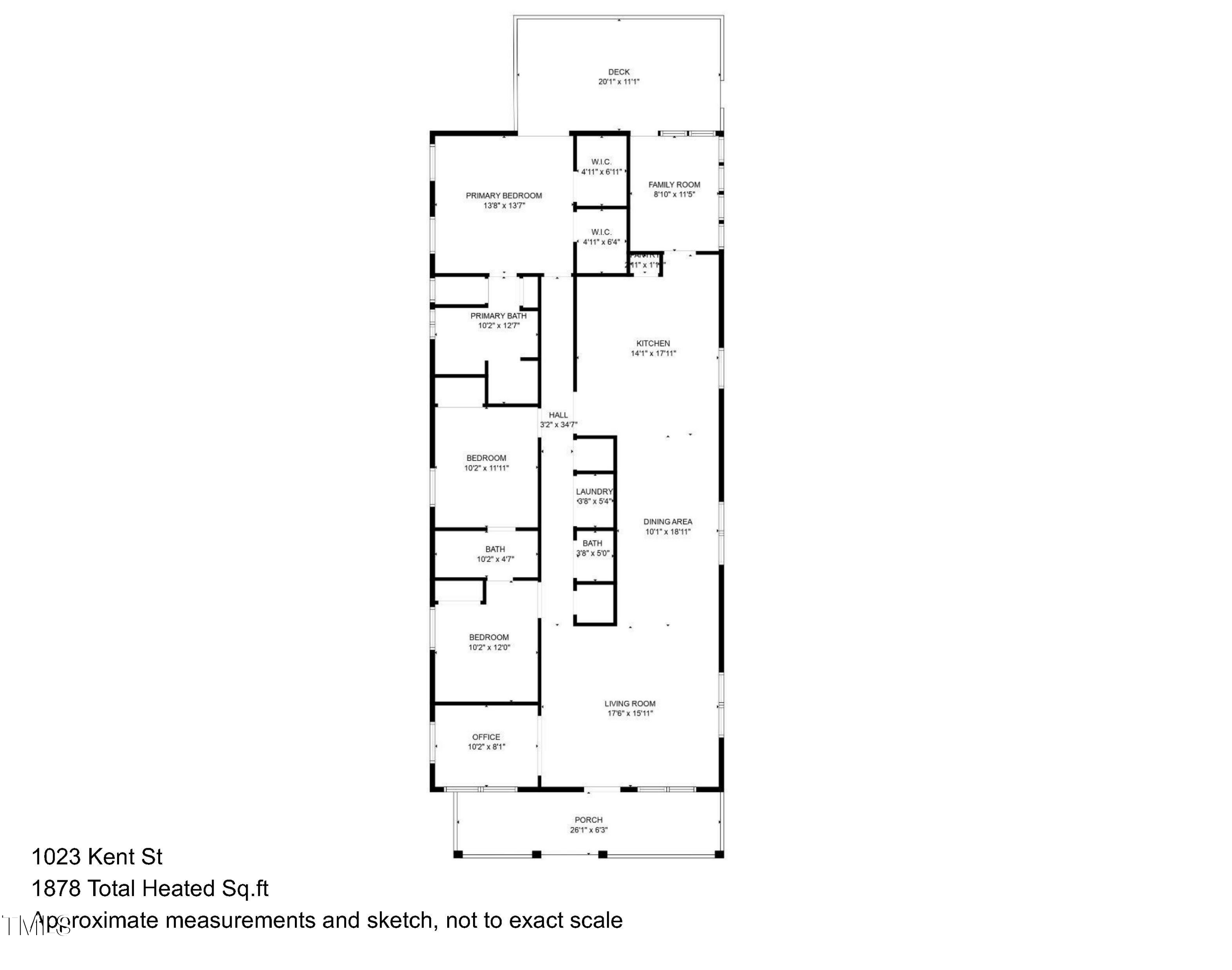 1023 Kent Street Durham, NC 27707 - Photo 40 of 40 a picture of a room with a white wall