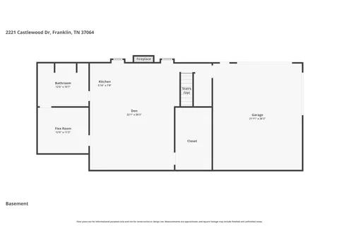 $950,000 | 2221 Castlewood Drive, Franklin, TN 37064