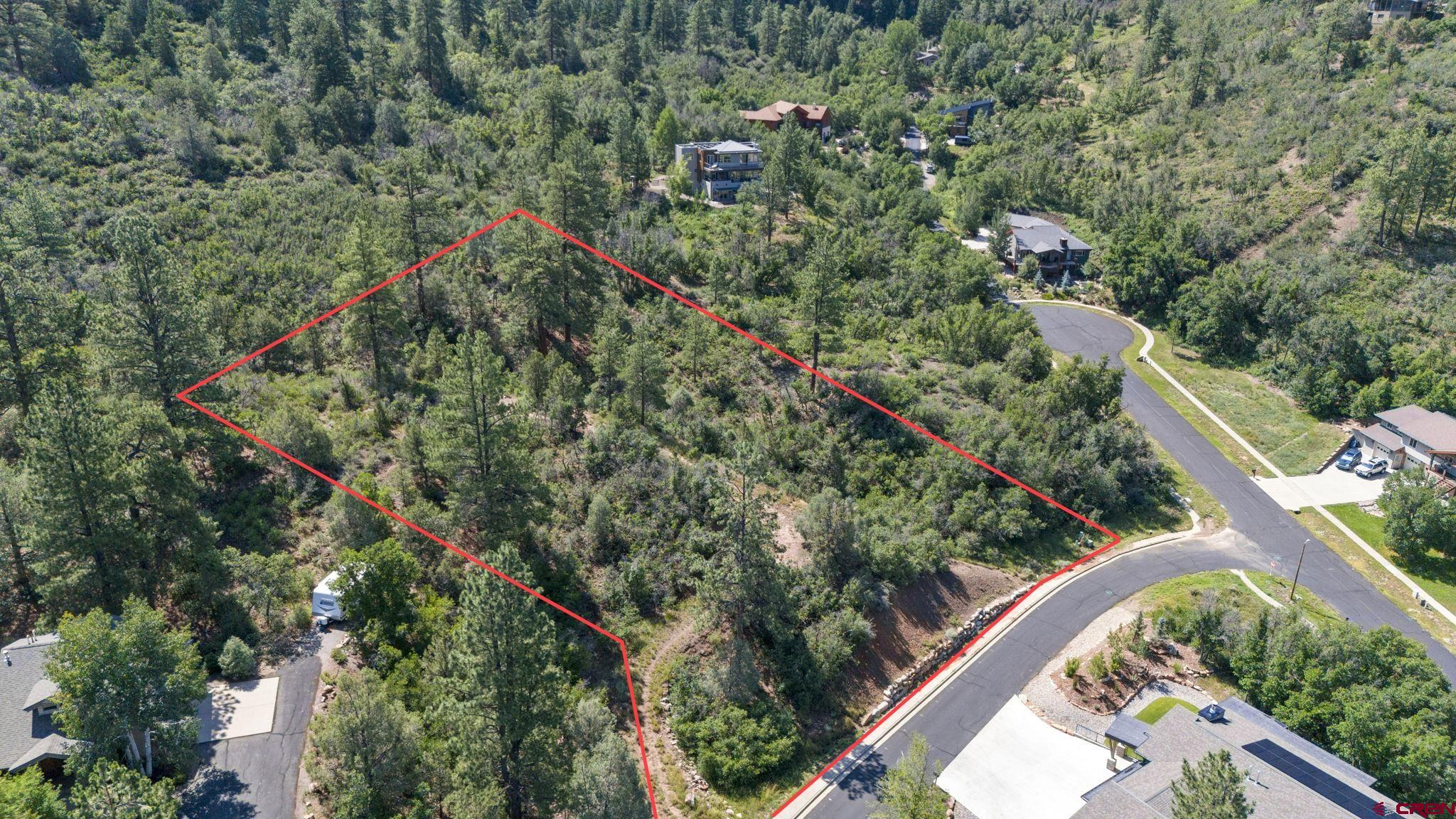 Tbd Scout Ridge Road Durango, CO 81301 - Photo 4 of 14 an aerial view of a house