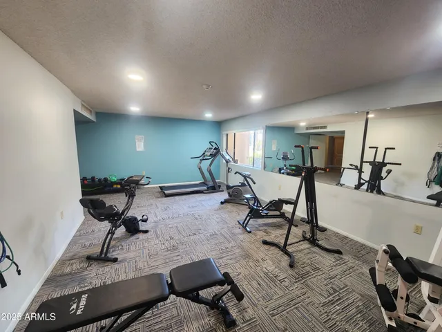 a room with storage and utility