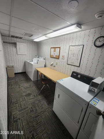 a view of washer and dryer