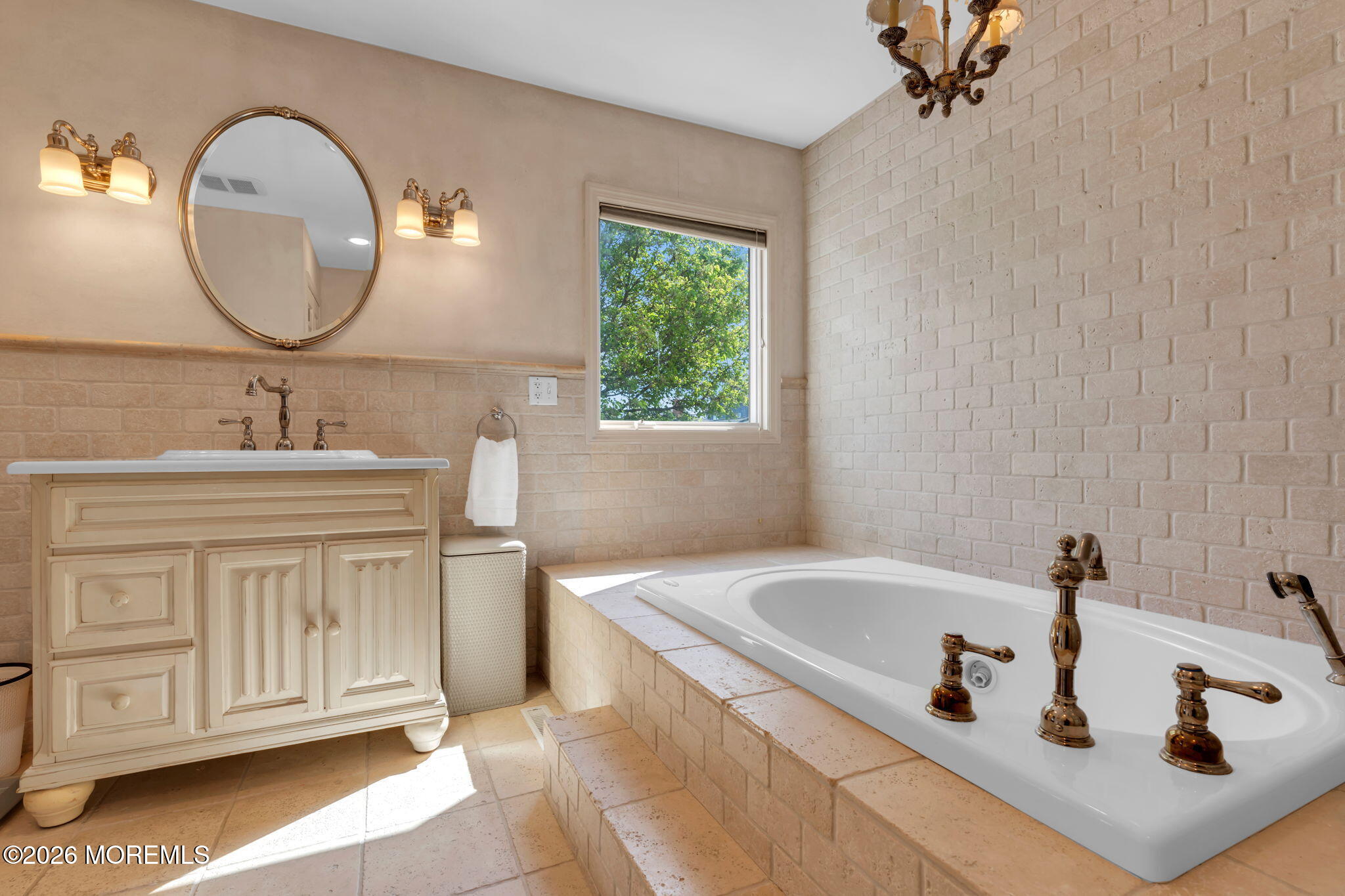 29 Green Island Road Toms River, NJ 08753 - Photo 26 of 63 a bathroom with a tub sink and mirror